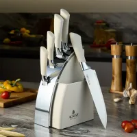 Набор ножей на пластиковой подставке, 6 предметов – Agness