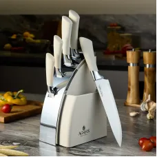 Набор ножей на пластиковой подставке, 6 предметов – Agness