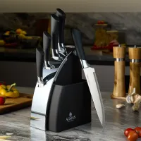 Набор ножей на пластиковой подставке, 6 предметов – Agness