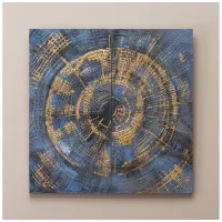 Комплект из 2-х картин Золотые лучи 40х80х3 см (каждая) – Bronco