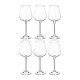 Набор бокалов для вина из 6 штук amundsen/ardea 330 мл высота=22 см