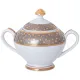 Фарфоровый чайный сервиз на 6 персон 14 предметов мерцание - Lefard