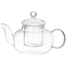 Стеклянный заварочный чайник со стеклянным фильтром 600 мл - Agness