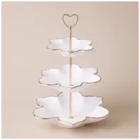 Этажерка 3-ярусная 25х5/20х4/15х3 см – Lefard