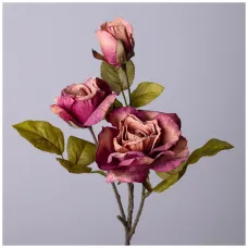 Цветок искусственный роза длина=53см - Lefard