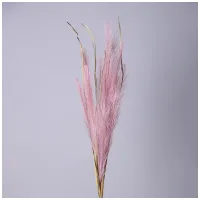 Цветок искусственный помпасная трава, цвет пастельный розовый - Lefard