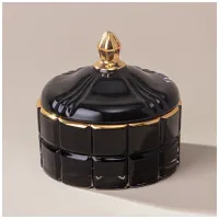 Шкатулка Lovely Black 10.5х10.5х10 см – Lefard