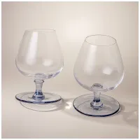 Набор бокалов для коньяка из 2 штук Crazy Balance Blue 600 мл – Lefard