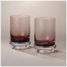 Набор стаканов для воды/сока из 2 шт trendy purple 330 мл - Lefard
