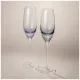 Набор бокалов для шампанского из 2 шт bubles blue 200 мл - Lefard