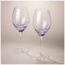 Набор бокалов для вина из 2 шт bubles purple 580 мл - Lefard