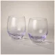 Набор стаканов для воды/сока из 2 шт bubles purple 425 мл - Lefard