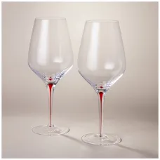 Набор бокалов для вина из 2 шт accent red 710 мл - Lefard