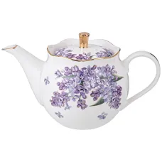 Фарфоровый заварочный чайник lilac 500 мл - Lefard