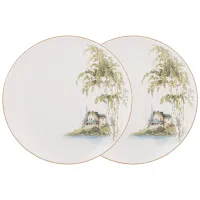 Набор тарелок закусочных Березки 2 шт. 20,5 см – Lefard