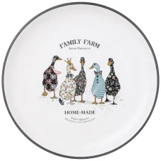 Тарелка обеденная family farm 25,5*3 см - Lefard