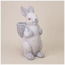 Кашпо декоративное кролик 25,5*17,5*41см - Lefard