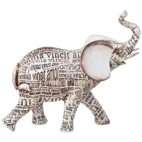 Фигурка декоративная Слон 22х8х19 см – Lefard