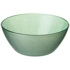 Салатник 650 мл 15*15*6,4 см цвет зеленый – Lefard 6 штук