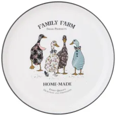 Тарелка закусочная family farm 19,8*2,2 см - Lefard 2 штуки