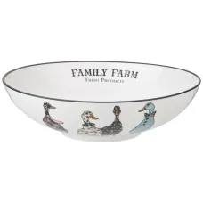 Тарелка суповая family farm 18 * 5,2 см в форме салатника - Lefard 2 штуки