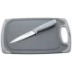 Набор ножей нжс на пластиковой подставке и разделочная доска, 7 пр. - Agness