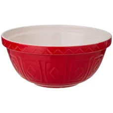 Салатник для смешивания и сервировки KITCHEN PASSIONS 25 см красная - Lefard