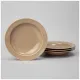 Набор тарелок суповых Tint 22,5 см (мокко) 4 штуки - Lefard
