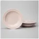 Набор тарелок суповых Tint 22,5 см (розовый) 4 штуки - Lefard