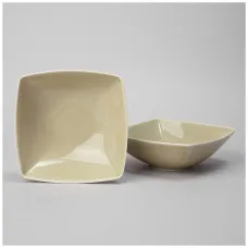 Набор салатников квадратных Tint 600 мл (фисташковый) 2 штуки - Lefard