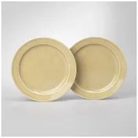 Набор тарелок десертных Tint 20 см (желтый) 2 штуки - Lefard