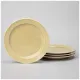 Набор тарелок десертных Tint 20 см (желтый) 4 штуки - Lefard