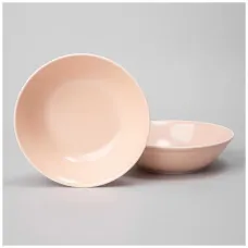 Набор салатников Tint 400 мл (розовый) 2 штуки – Lefard