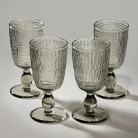 Набор бокалов Tempo Grey 4 штуки/280 мл - Lefard