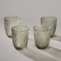 Набор стаканов Tempo Grey 4 штуки/300 мл - Lefard