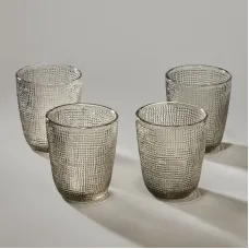 Набор стаканов Tempo Grey 4 штуки/300 мл - Lefard