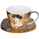 Фарфоровый чайный набор на 4 персоны, 8 предметов Art Collection (Г. Климт), 250 мл – Lefard