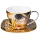 Фарфоровый чайный набор на 4 персоны, 8 предметов Art Collection (Г. Климт), 250 мл – Lefard