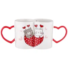 Набор из 2 кружек Счастливы вместе 260 мл – Lefard