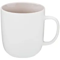 Кружка Velour 400 мл светло-серая - Bronco 4 штуки