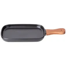 Блюдо сервировочное Native 12.5*19.5/29 см с деревянной ручкой - Lefard