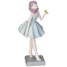 Статуэтка Девочка поцелует лягушку 23 см – Lefard