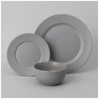 Набор посуды обеденный на 4 персоны, 12 пр., 720 мл, 27.5х27.5х2 см, 19.2х19.2х0.9 см, 14.2х14.2х7 см - Lefard