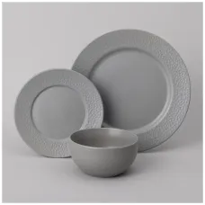 Набор посуды обеденный на 4 персоны, 12 пр., 720 мл, 27.5х27.5х2 см, 19.2х19.2х0.9 см, 14.2х14.2х7 см - Lefard