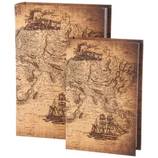 Набор шкатулок-книжек из 2-х штук 30х21х7/24х16х5 см – Lefard