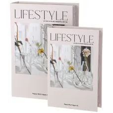 Набор шкатулок-книжек из 2-х штук 30х21х7/24х16х5 см – Lefard