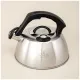 Чайник со свистком, 3 л термоаккумулирующее дно, индукция, встроенный термометр - Agness