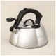 Чайник со свистком, 3 л термоаккумулирующее дно, индукция, встроенный термометр - Agness
