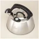 Чайник со свистком, 3 л термоаккумулирующее дно, индукция, встроенный термометр - Agness