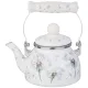 Чайник эмалированный со съемным фильтром из нжс серия Dandelion 850 мл - Agness